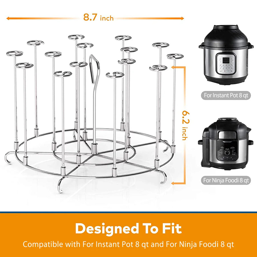 Air Fryer Vertical Kebab Maker Stand - Image 8