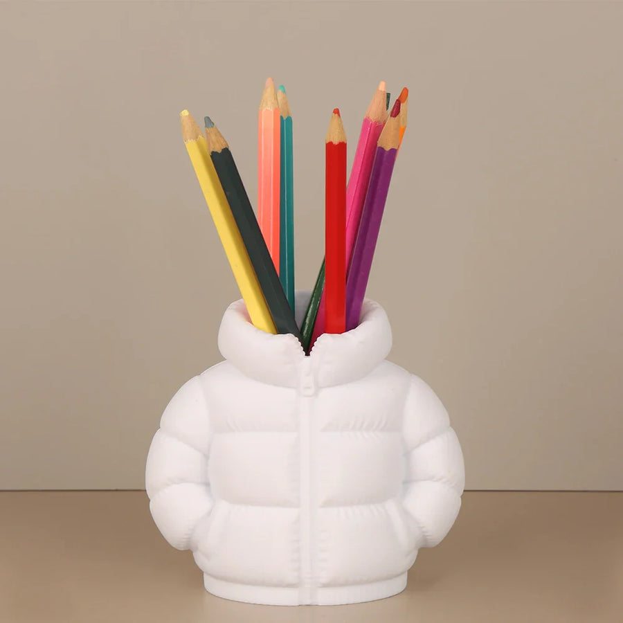 Mini Puffer Jacket Pen Holder - Image 7