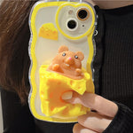 Cheese Lover Mouse iPhone Case