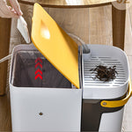 2in1 Dry & Wet Storage Easy Trash Can