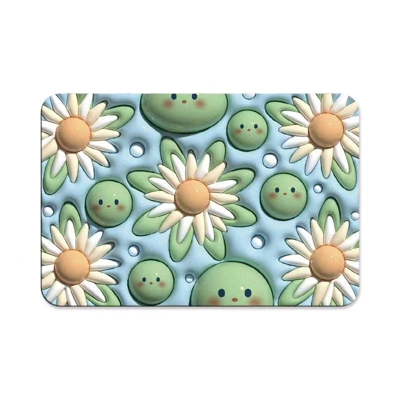 Non-Slip Cartoon Colorful Fun Quick Water Absorbent Mat - Image 15