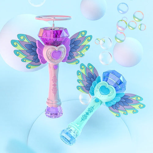 Flying Magic Heart Bubble Maker Toy - Image 0