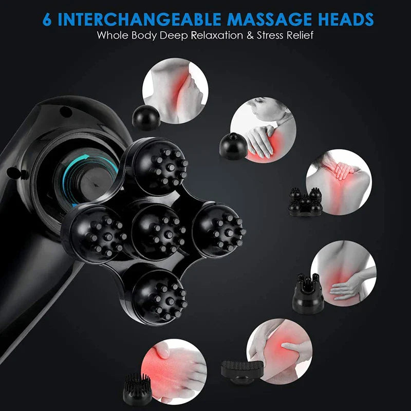 Deep Muscle Relax Rechargeable Hand Held Massager - Image 4