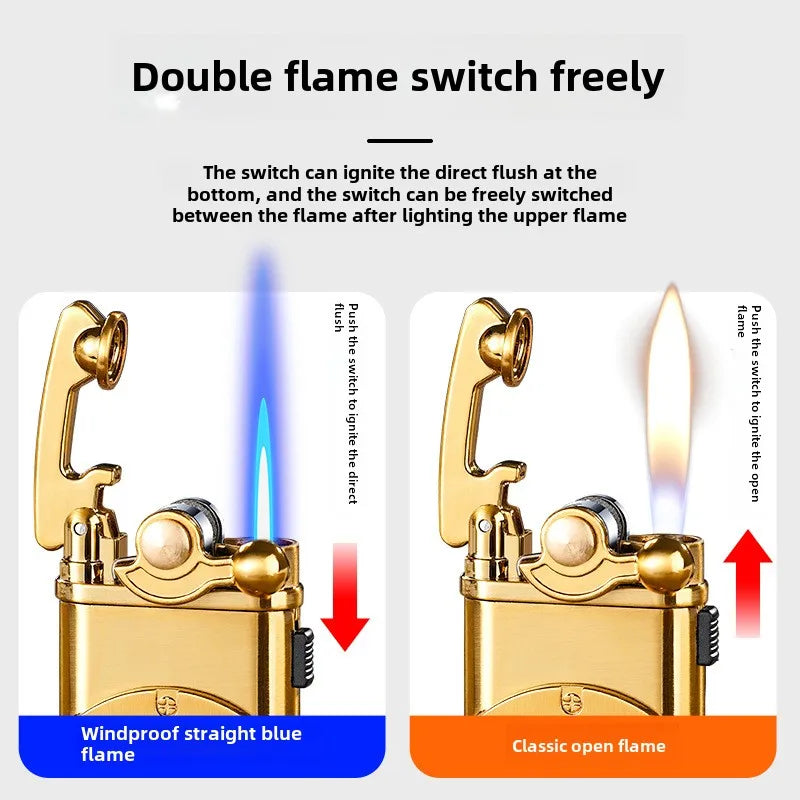 Dual Flame Inferno Windproof Lighter - Image 4