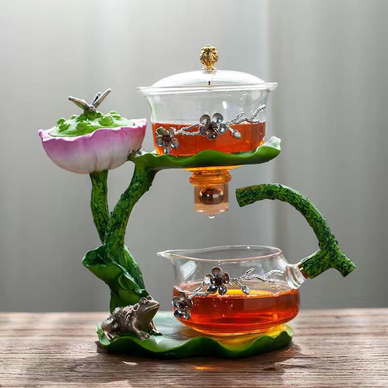 Mystic Lotus Incense Teapot - Image 3