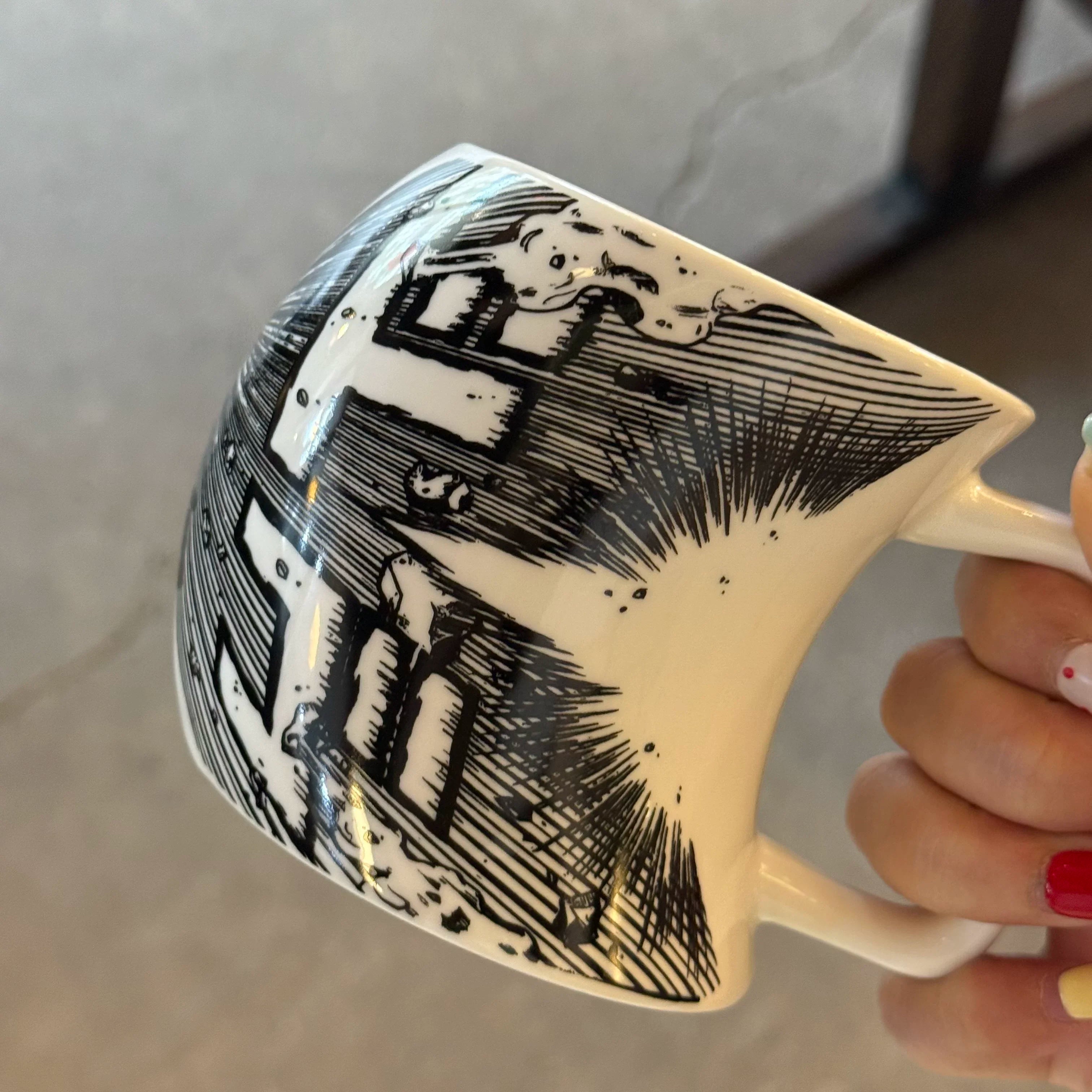 Shockwave Art Manga Coffee Mug