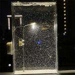 LED Streetlamp Snowfall Effect Decor