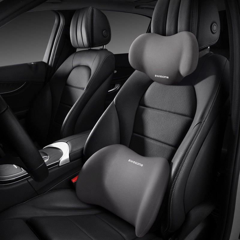 Memory Foam Car Neck Headrest Pillow - Image 0