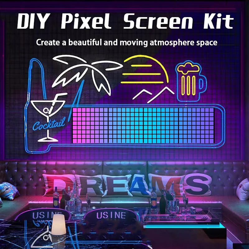 Pixel Art LED Home Decor Smart Display - Image 1