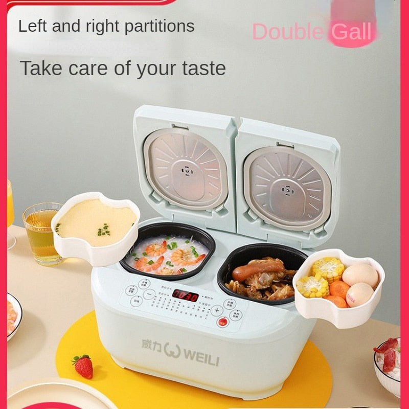 All-In-One Double Container Intelligent Electric Rice Cooker - Image 5