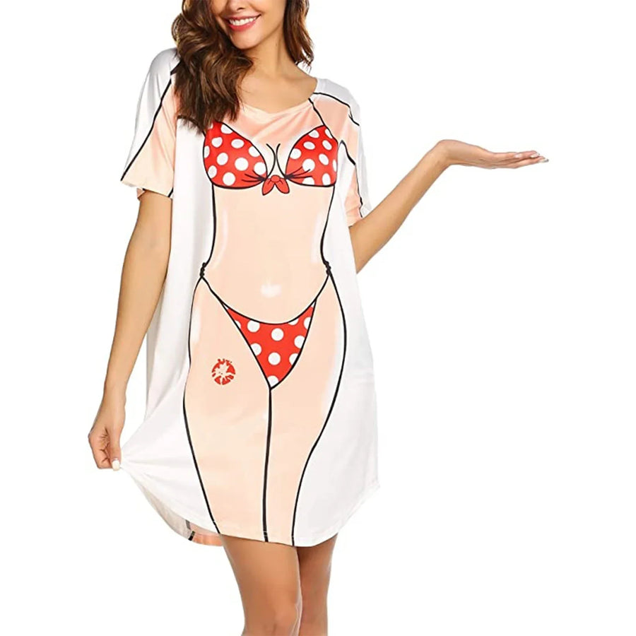 Robe T-shirt Bikini Body Done
