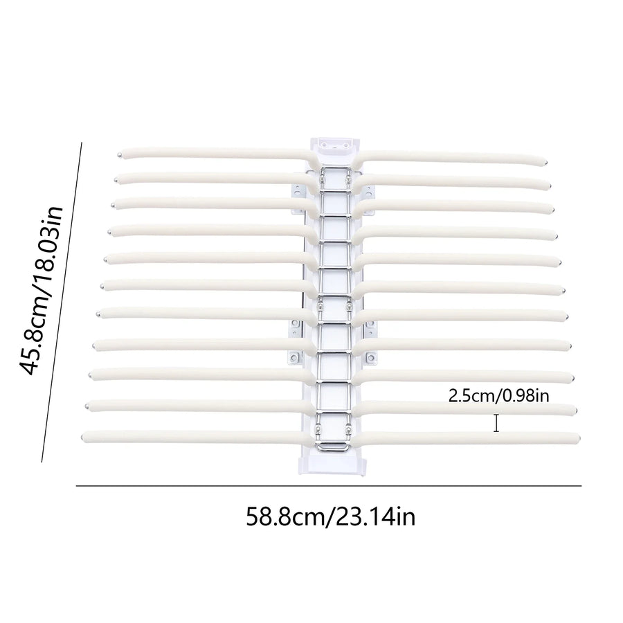 Smart Slide-Out Rail Cloth Organizer - Image 5