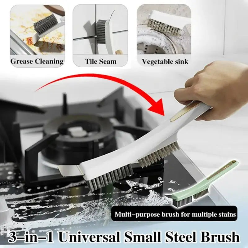 Ergonomic Handle Kitchen Scrub Cleaning Brush