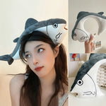 5Pcs Confused Fish Wash Headbands