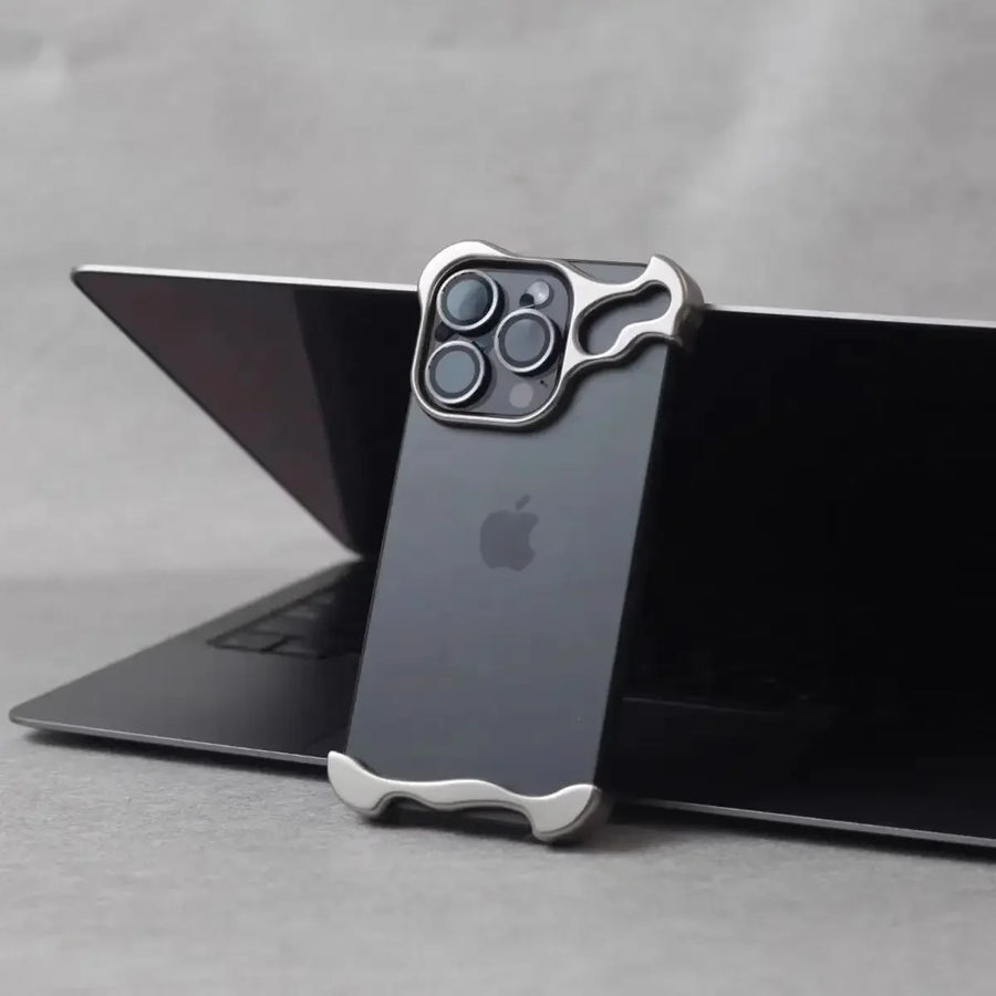 Luxury Irregular Metal Bumper Phone Case - Image 10