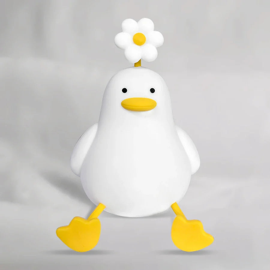 Cute Flower Duck Phone Holder Night Lamp - Image 7