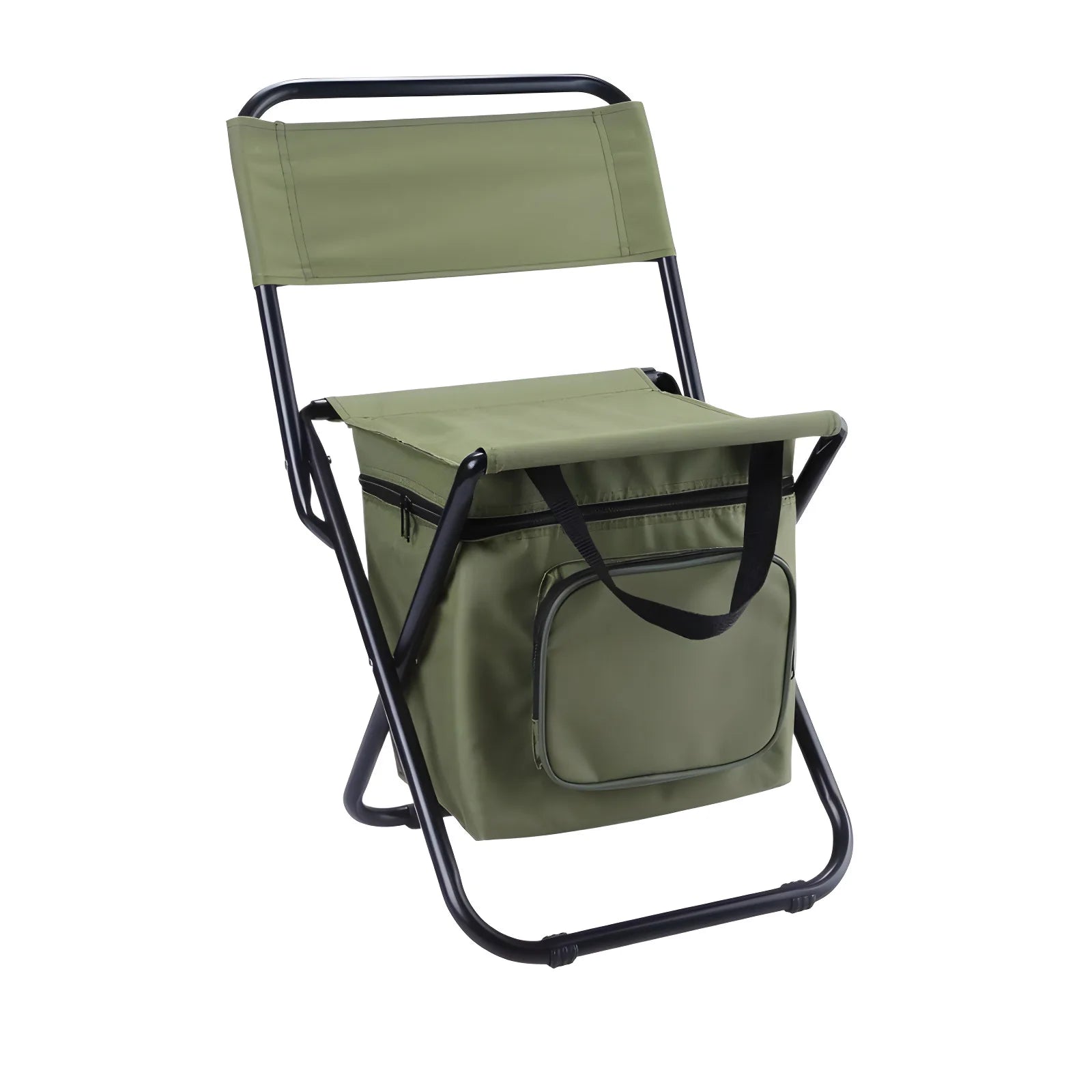 Built-in Cooling Bag Portable Folding Outdoor Stool - Image 11
