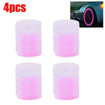 4PCS Luminous Car Valve Caps