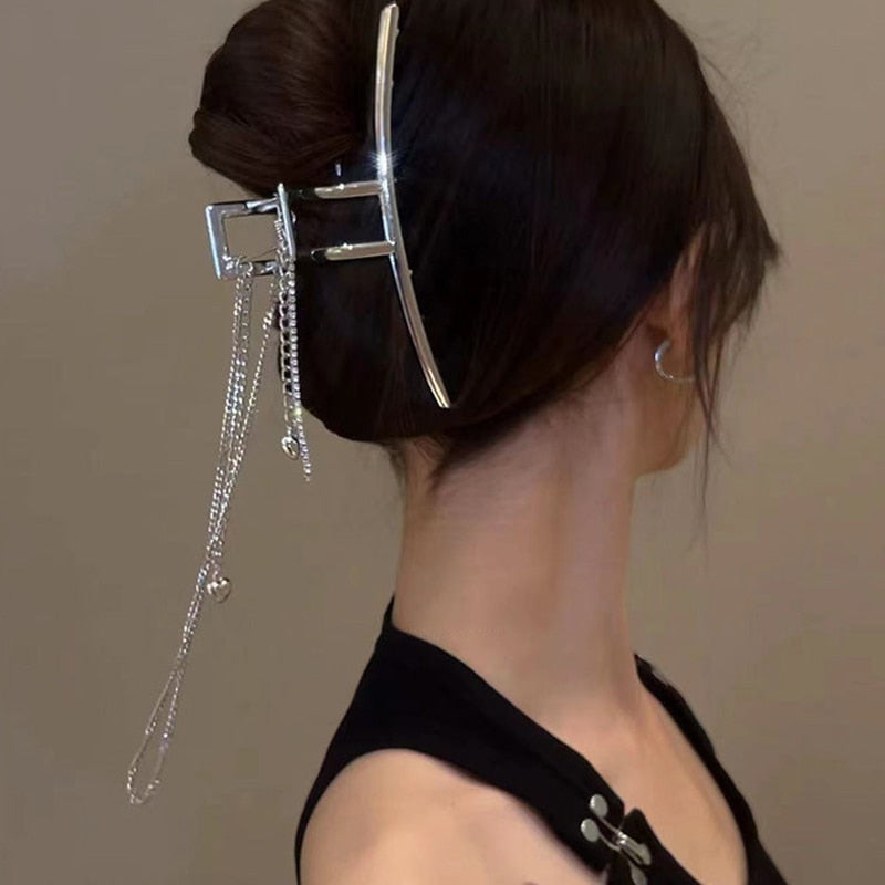 Large Metal Hair Claws Clips - Image 2