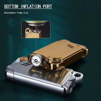 Blue Flame Ignition Mechanical Gas Lighter - Image 2