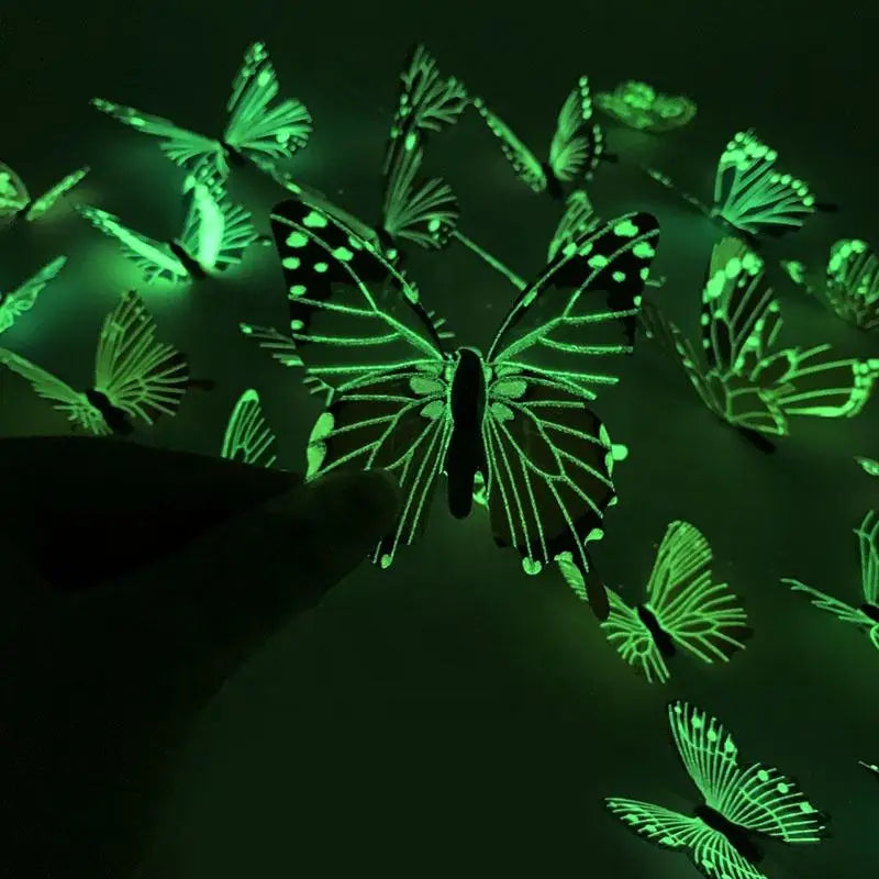 3D Wall Art Magical Luminous Butterfly - Image 5