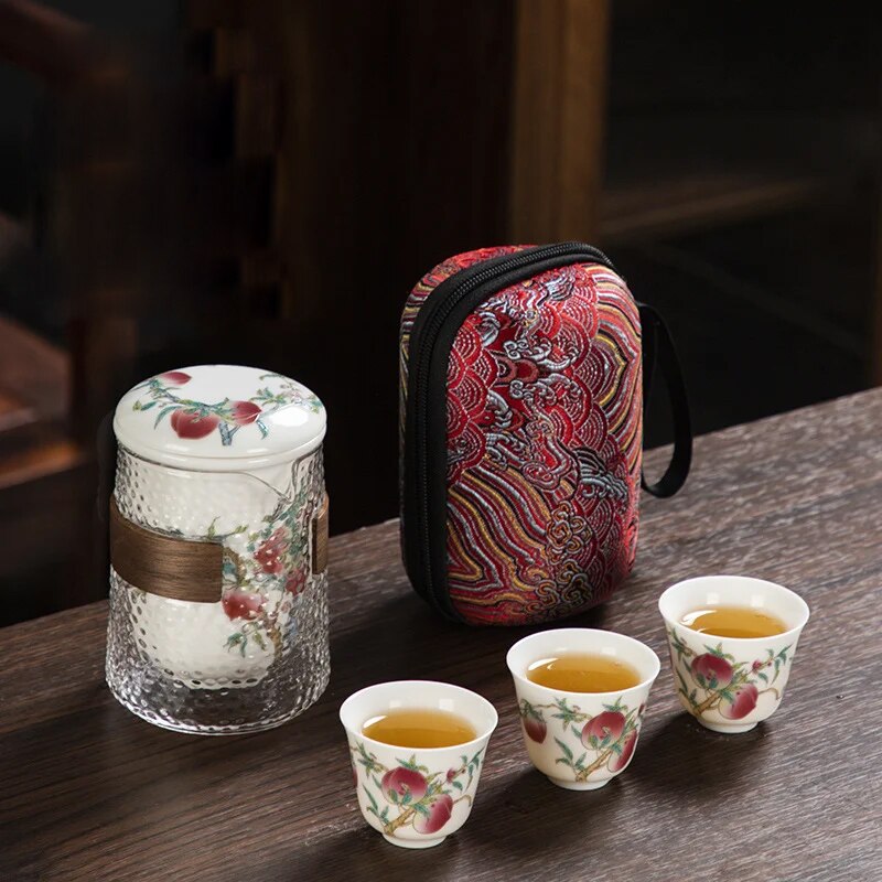 Forest Deer Ceramic Tea Set - Image 3