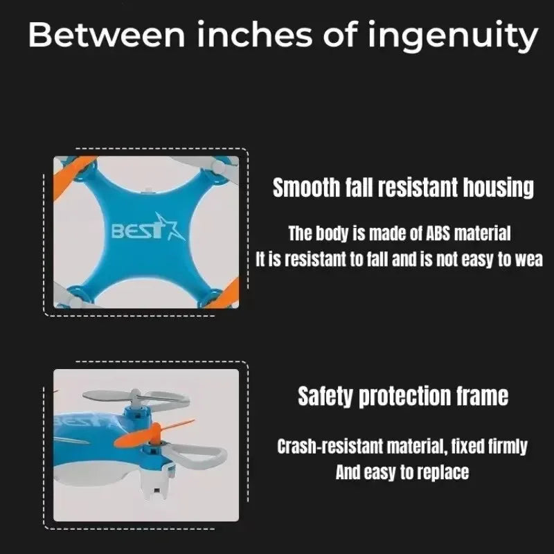 Ultra-Portable Mini Quadcopter Drone - Image 4