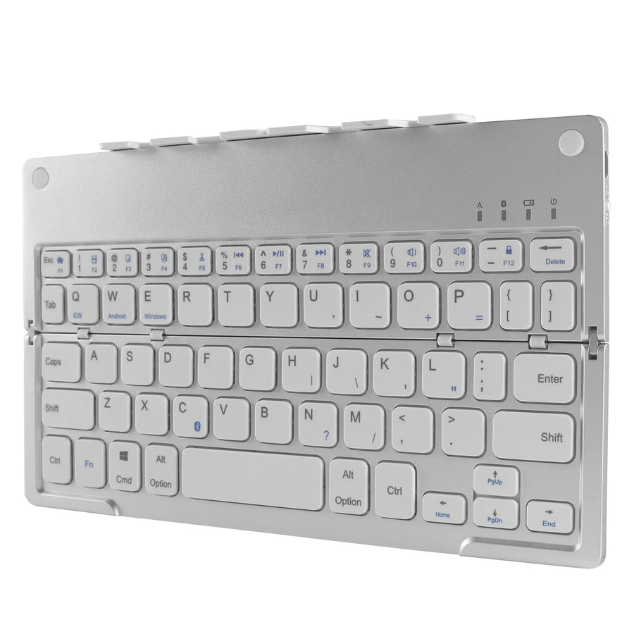 Travel-Friendly Foldable Wireless Keyboard Phone Holder - Image 7