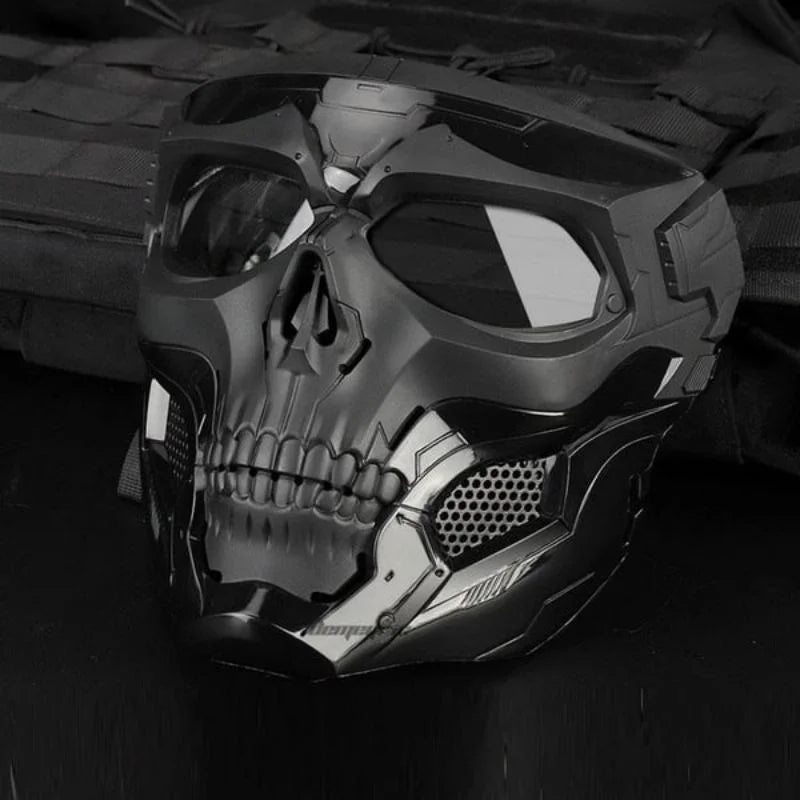 Skull Horror Off-Road Motorcycle Mask - Image 0