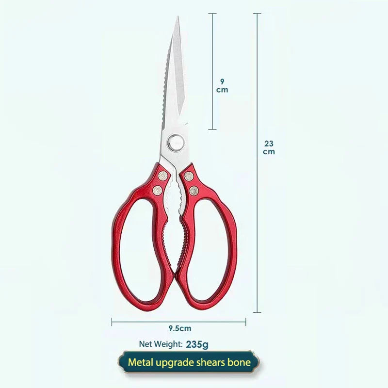 Japanese Stainless Steel Ultimate Task Kitchen Scissors - Image 2
