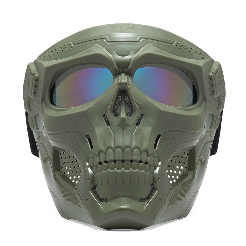 Skull Horror Off-Road Motorcycle Mask - Image 8