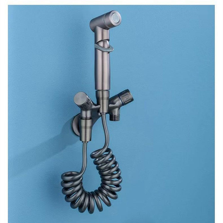 Wall Mounted Elegant Faucet Bidet Spray