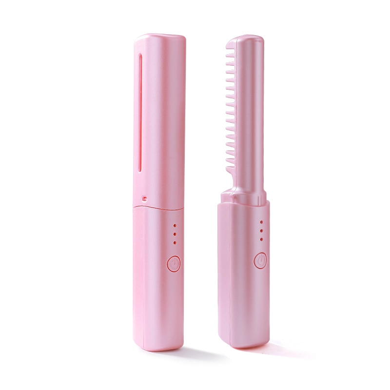 USB Powered Smart Heat Iron Comb Hair Straightener - Image 7