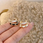 Twisted Tale Cuff Earrings