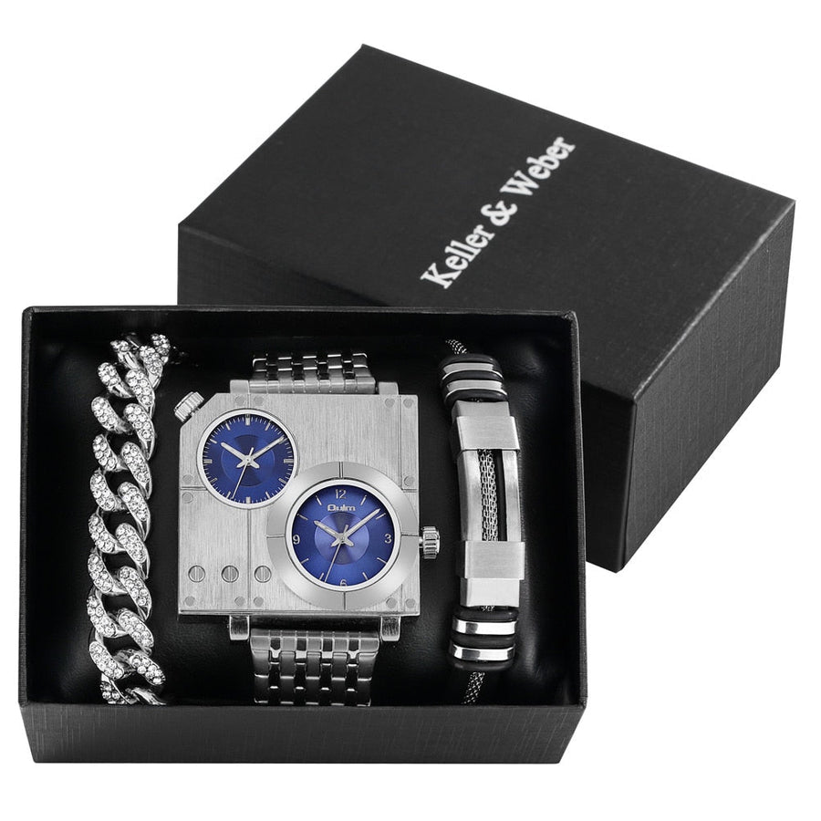 Ultimate Time Keeper Square Watch Gift Set - Image 5