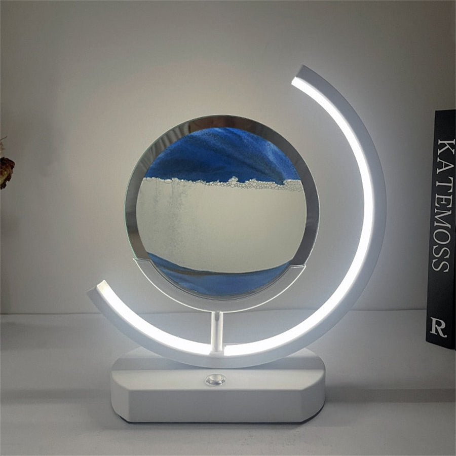 3D LED Flowing Sand Art Table Lamp - Image 2