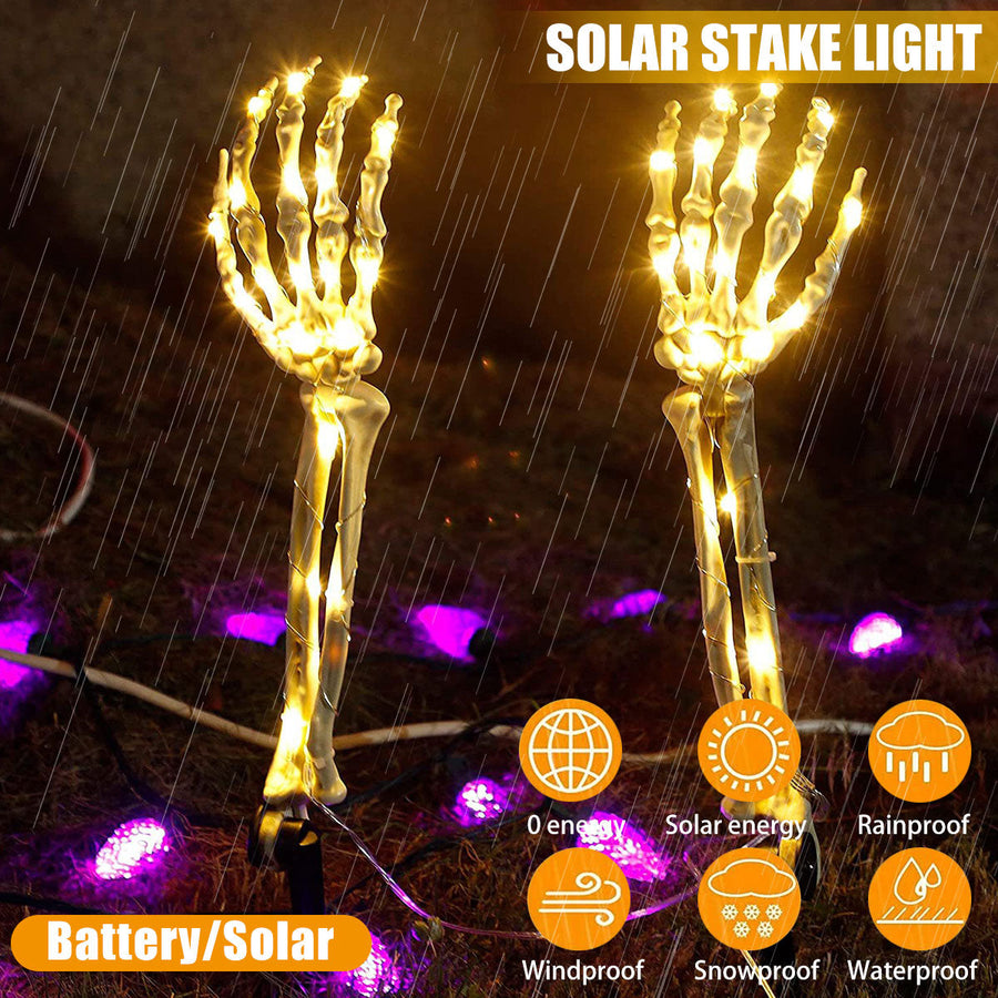 Skeleton Arm Solar Outdoor Lights - Image 2