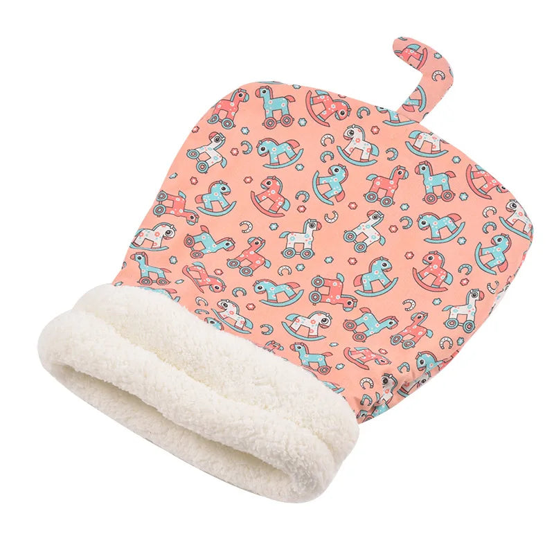 Cozy Thickened Winter Cartoon Cat Sleeping Bag - Image 7