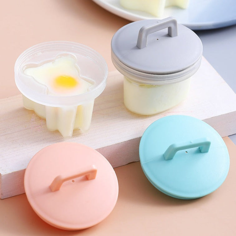 Cute Animal Pattern Egg Cooker Set - Image 1