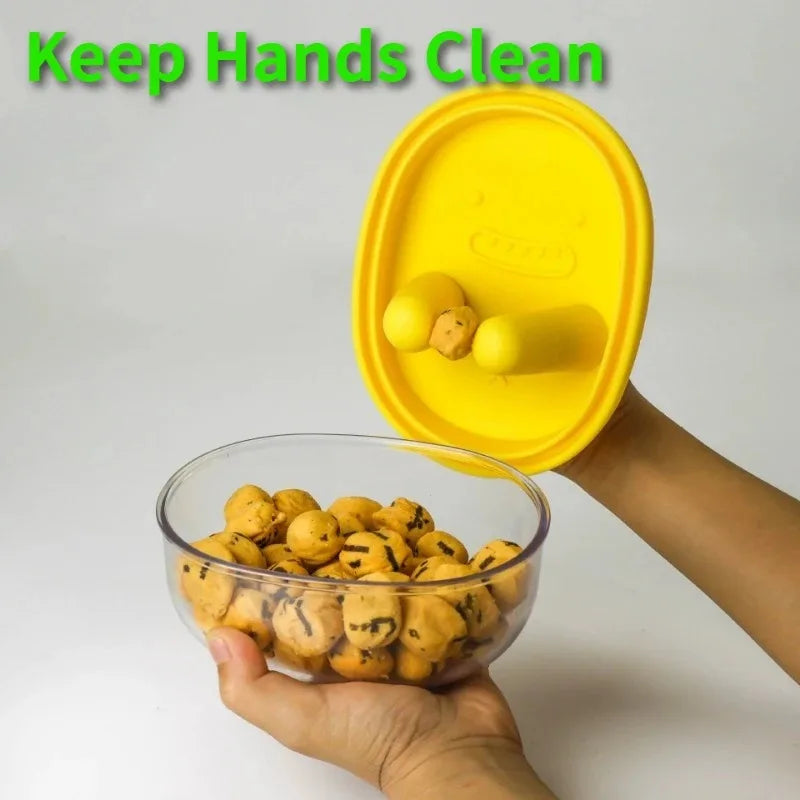 No Mess Clean Hands Snack Bowl - Image 4