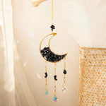 Crystal Sun Catcher Moon Decor