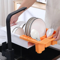 Efficient Kitchen Retractable Dish Drain Rack - Image 4