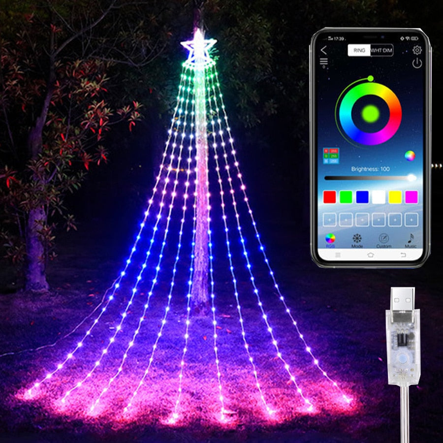 Creative Smart Christmas Tree Led String Light · Mavigadget