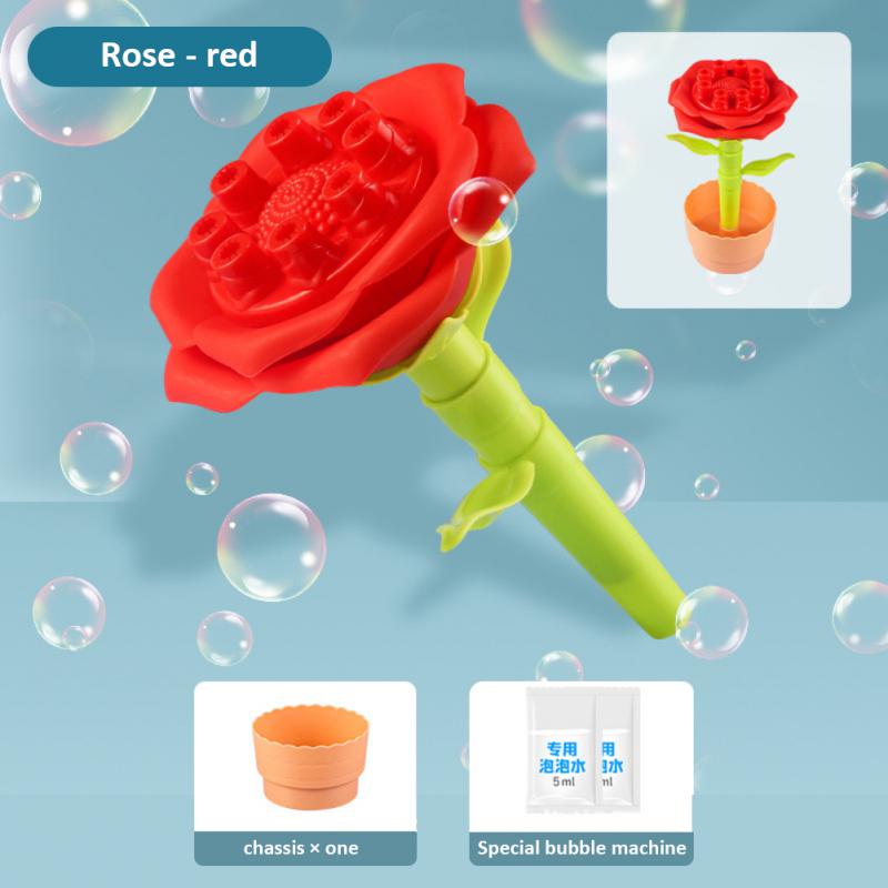 Flower Bubble Maker Toy