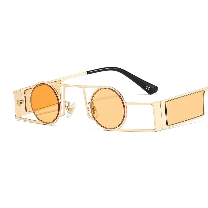 Elite Round Metal Frame Sunglasses - Image 3