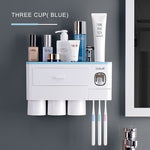 Wall-Mounted Magnetic Bathroom Organizer