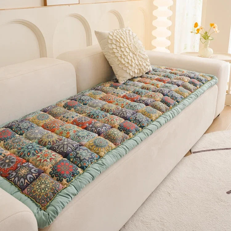 Bohemian Style Cushion Cotton Couch Pad - Image 2