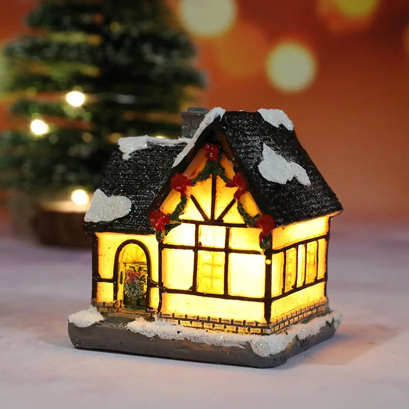 Winter Dreams LED Christmas House Figurines - Image 16