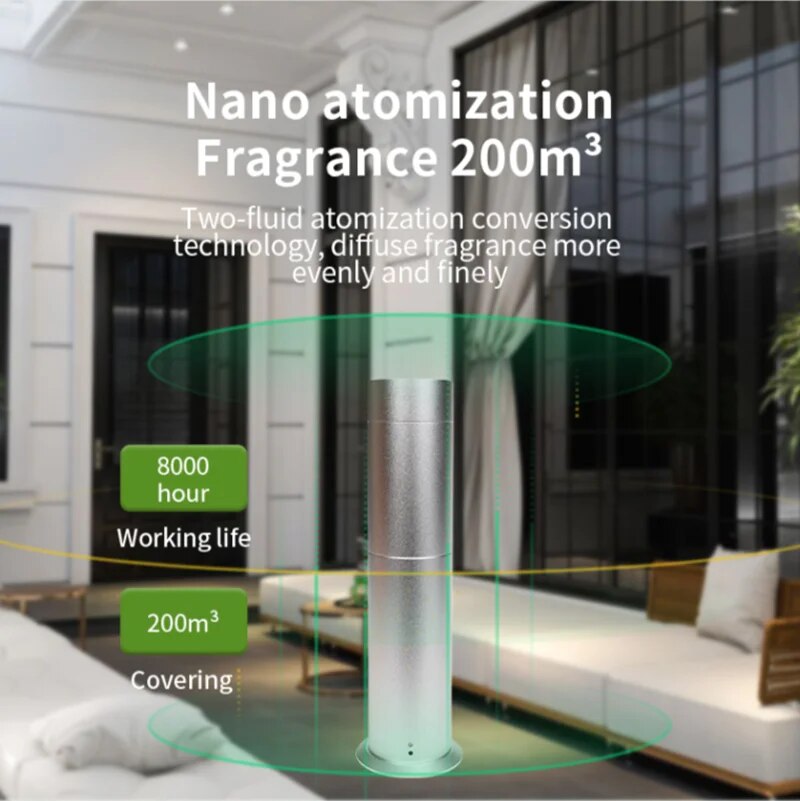 Stylish Whisper-Quiet Aroma Diffuser Air Freshener - Image 2
