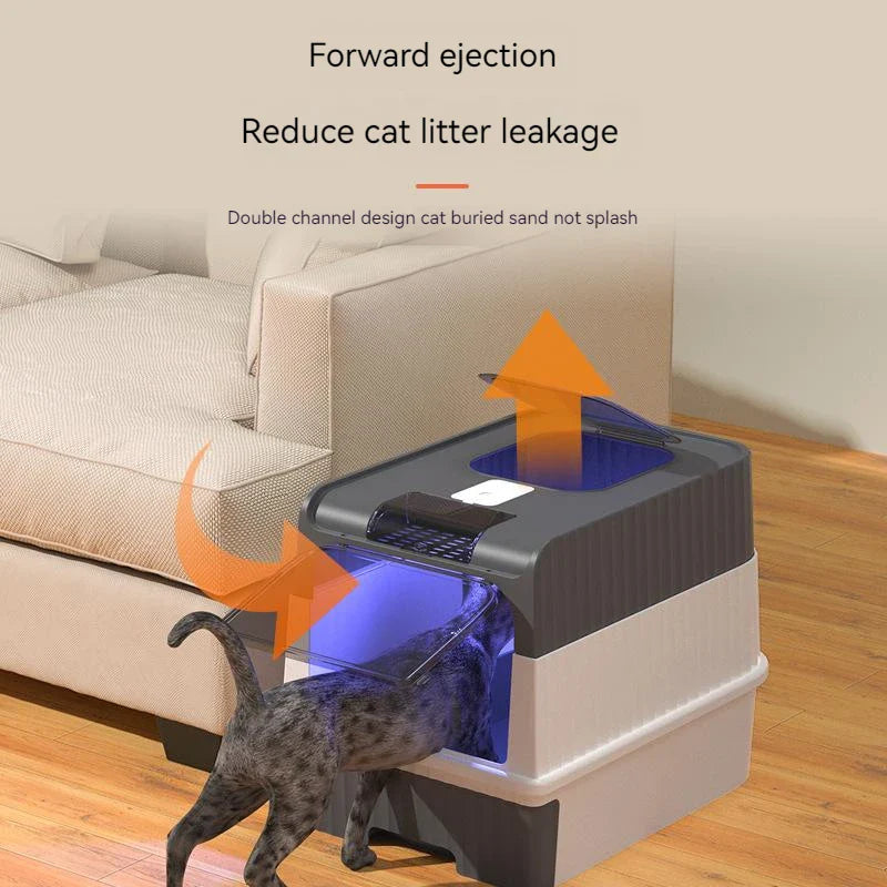 Rechargeable Deodorizing Ultimate Cat Litter Box - Image 2